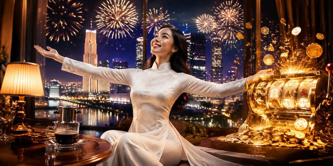 Khách hàng tại TP. Hồ Chí Minh trải nghiệm slot game áo dài